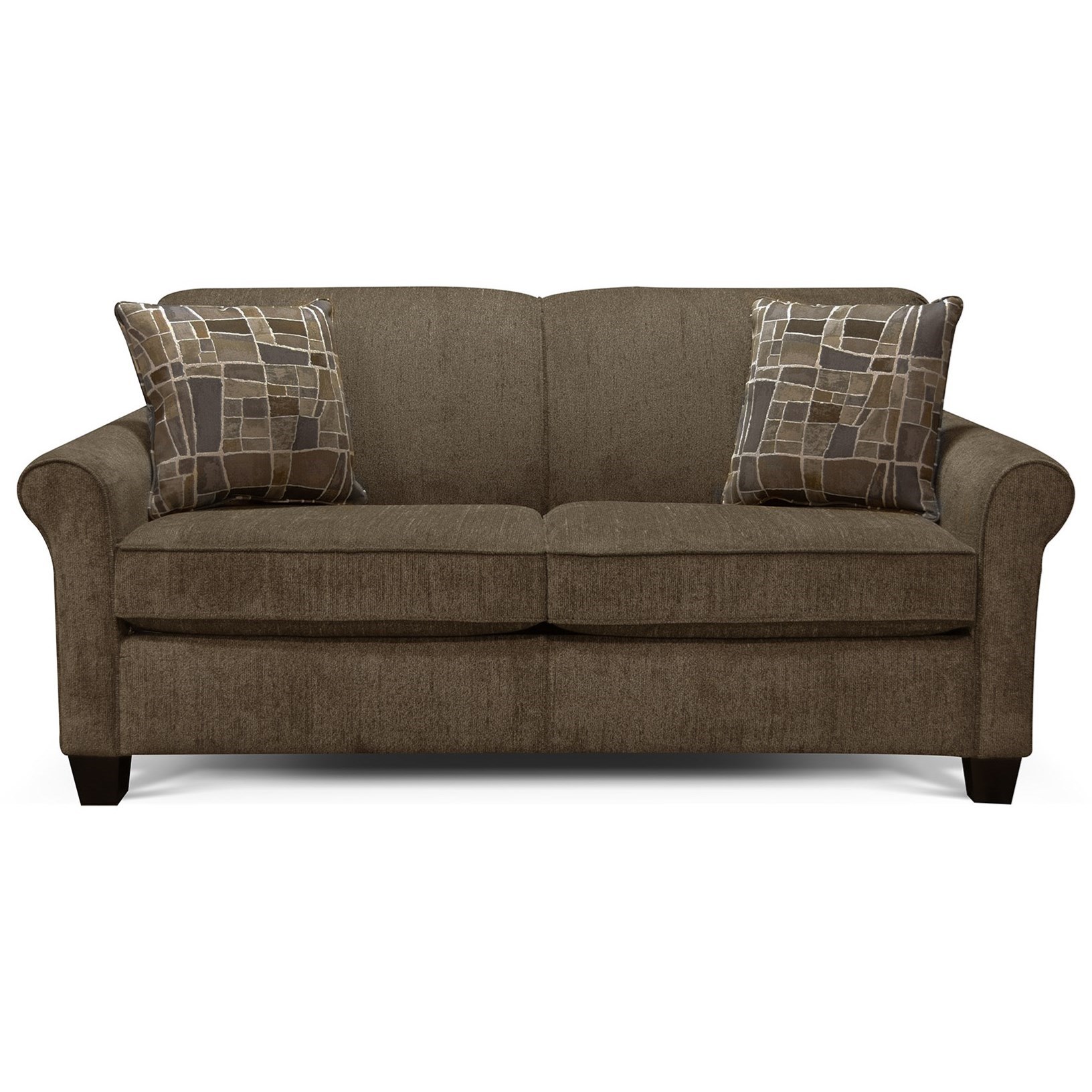 England 4630/LS Series LIVISFAB1893 Transitional Full Sleeper Sofa with Flared Arms